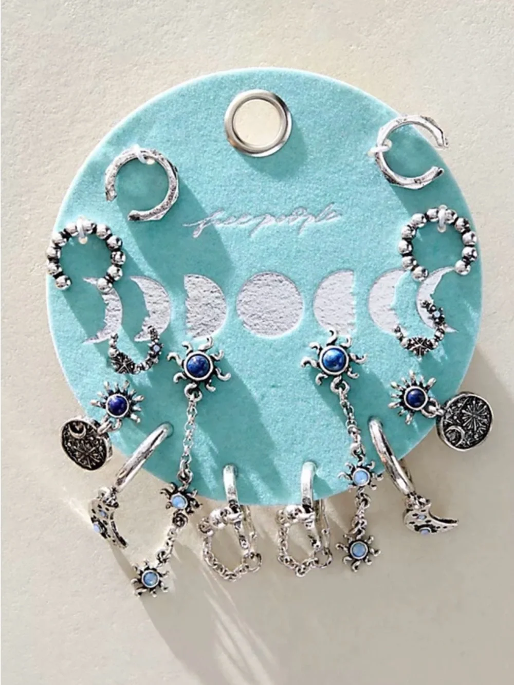 Free People Driftwood Earring Set NWT x 7 Pair